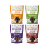 Pans Mushroom Jerky Vegan 4 Flavor Sample Pack