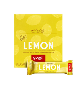 Snacks Vegan Lemon Protein Bar Gluten Free