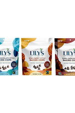 Lilys Less Sugar Baking Chips 7oz Resealable Bags